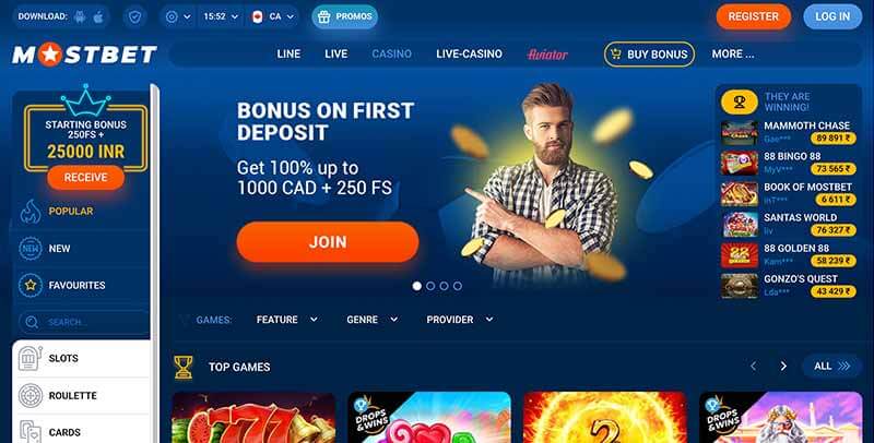 Mostbet Online İdman Mərcləri və Casino Oyunları 1312514081